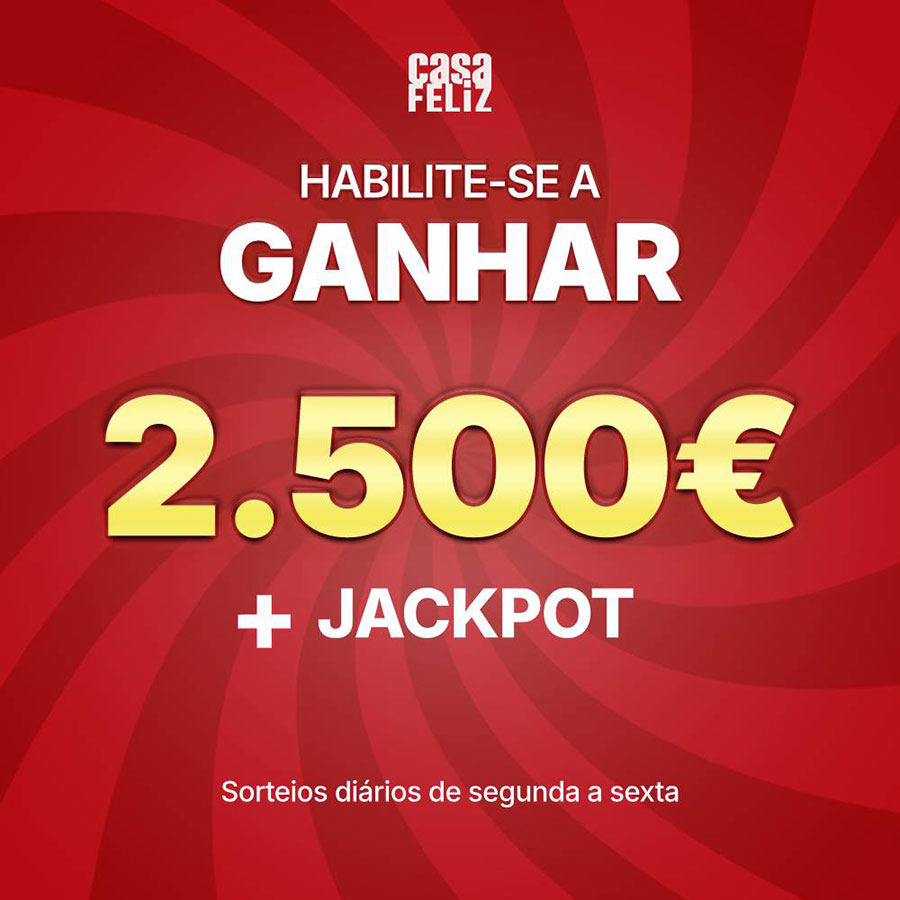 Ganhe <em>2.500€</em> + habilita-se ao Jackpot